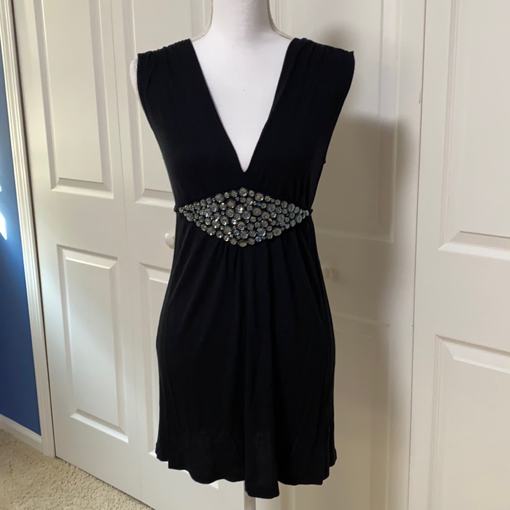 Soprano Bling V Neck Tunic Small Vintage